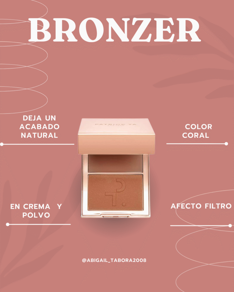 bronzer en polvo y en crema a solo 340 L.